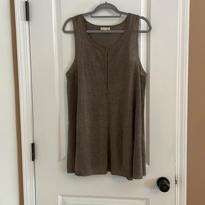 Eileen Fisher button down linen top